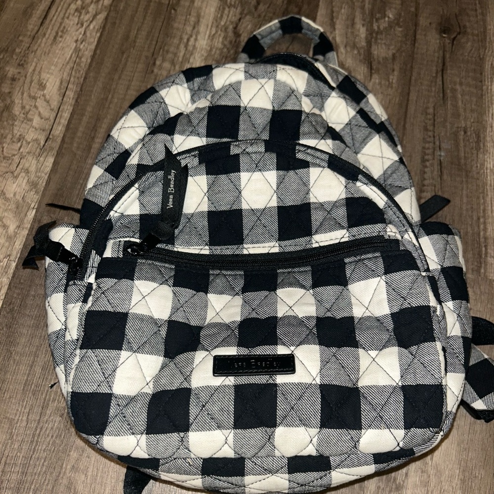 Vera Brand mini backpack purse.